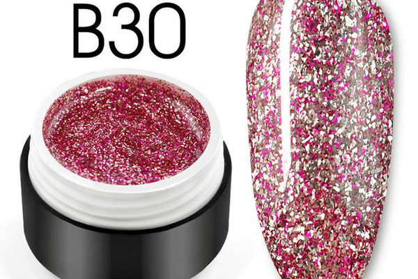 Shiny Platinum Color Gel B30 - B21