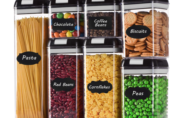 Set 7 recipiente pentru depozitarea alimentelor