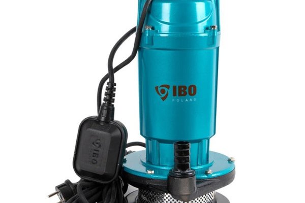 Pompa Apa Murdara Si Curata IBO Dambat WQX 1100, 1100W, 250 l/min, H Refulare 35m, Rezistenta Nisip