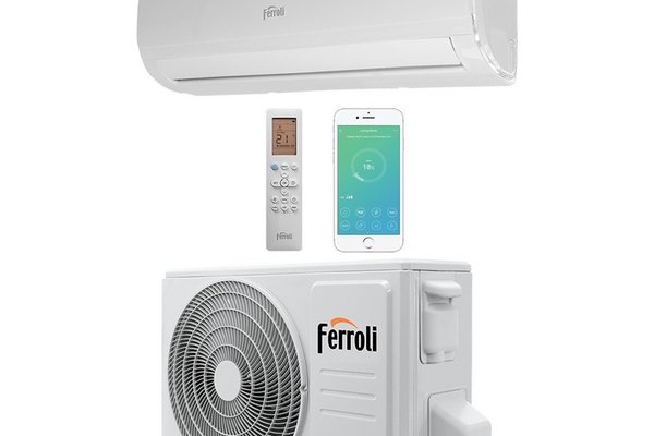 Aparat aer conditionat monosplit Ferroli Giada S, 24000 BTU, A++, Wi-fi