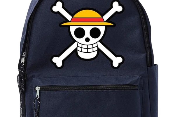 Rucsac One Piece - Skull, albastru