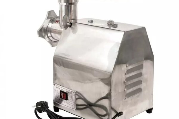 Masina de Tocat Carne Profesionala Inox BR-MTCE, 900W, 160 Kg/h + Carnatar Orizontal 5 Kg