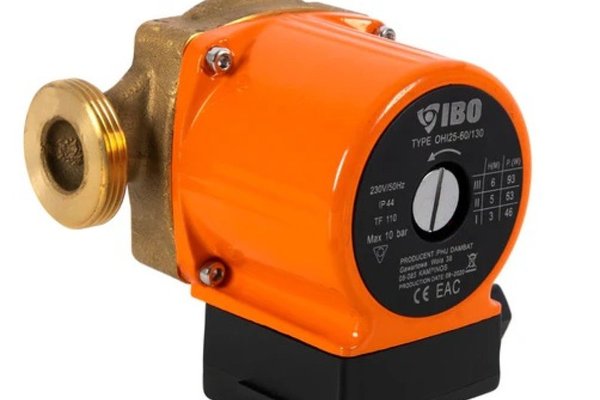 Pompa Recirculare Centrala IBO OHI 25-60/130 - ALAMA, 93W, 55 l/min, H Refulare 6 m