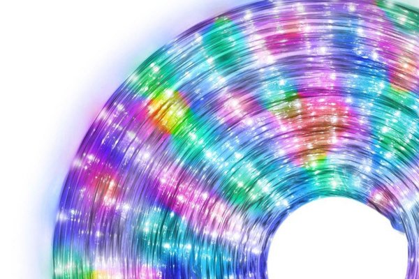 Furtun luminos LED de 20m, 480 LED-uri, iluminare versatilă