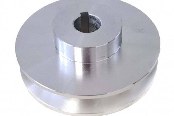 Fulie motor (ax 20mm, diametru 110mm) pt curea de 17mm
