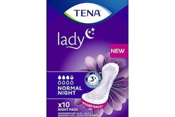 Absorbante pentru incontinenta urinara Tena Lady Normal Night x10 buc