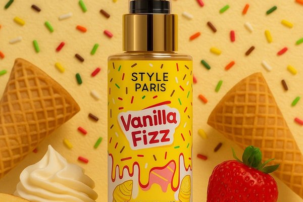 Spray de corp Vanilla Fizz - Style Paris, 100 ml