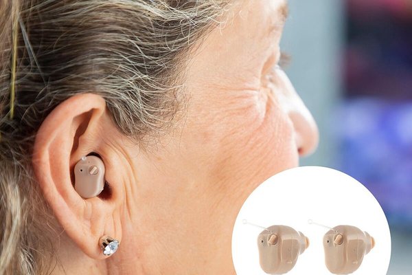 Amplificator de sunet intra-auricular cu accesorii Hearzy InnovaGoods 2 Unitati