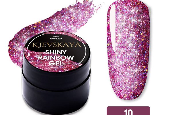 Shiny Rainbow Color gel KIEVSKAYA- 10