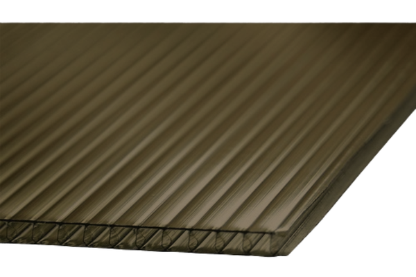 Policarbonat bronze dark UV  4 mm  2.1 x 6 m