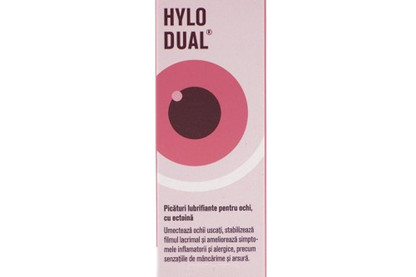 Picaturi oftalmice Hylo Dual 10ml de la Hylo Eye Care - Solutie pentru ochi sanatosi