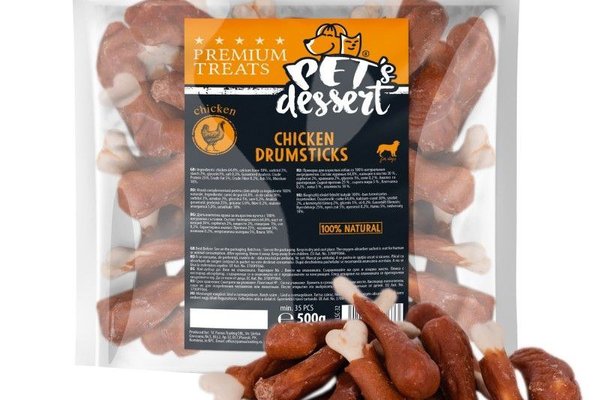 Pet's Dessert Chicken Drumsticks, 500 g