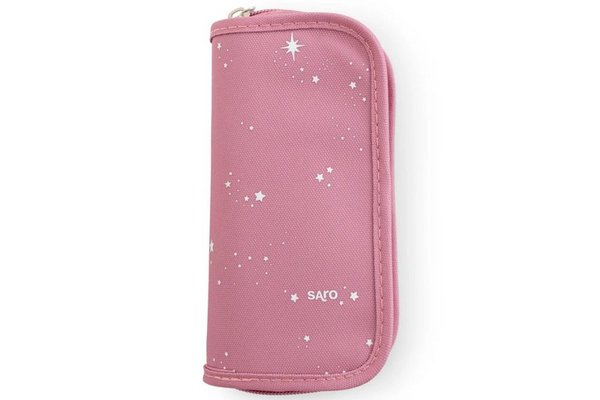 Trusa portabila de ingrijire a bebelusilor Saro Baby, Pentru siguranta si igiena bebelusului, cu toate necesare, 0 luni+, Rose