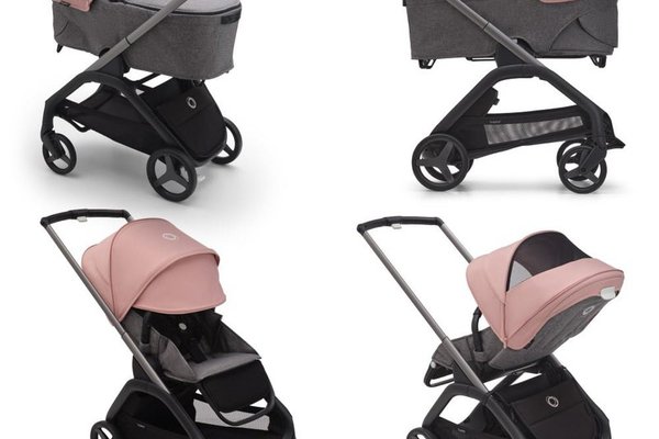 Capotina pentru carucior Bugaboo Dragonfly in nuanta Morning Pink