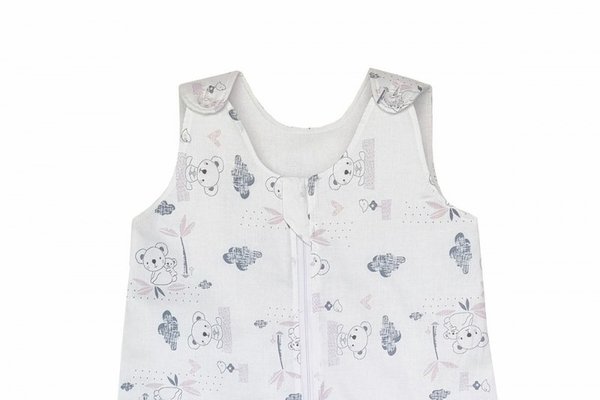 Sac de dormit copii 1.5 tog Somnorosul koala roz din bumbac 95 cm