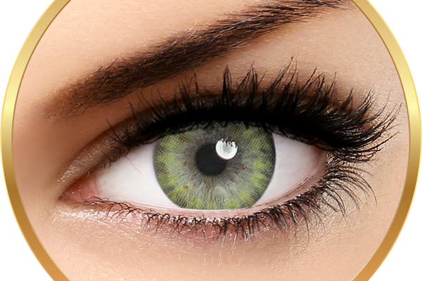 Adore Pearl Yellow - 2 lentile colorate, 90 purtari