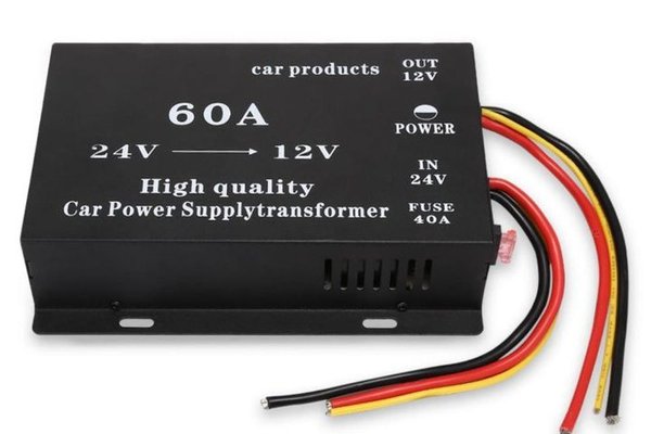 Convertor Auto 60A pentru Tensiune 24V - 12V
