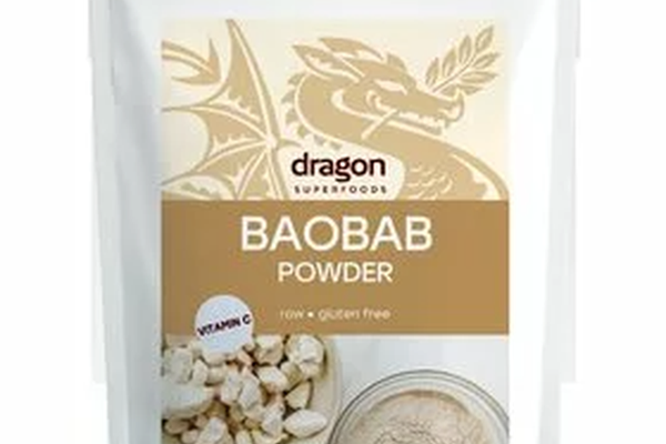 Pulbere Bio de Baobab Raw 100g - Dragon Superfoods