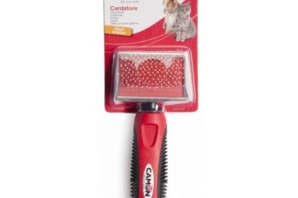 Perie pentru caini si pisici, Camon, S 6x4.5 cm