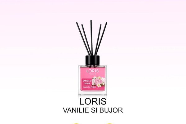 Odorizant camera - Loris Vanilie si Bujor - 100ml