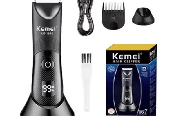 Masina de tuns Kemei KM 1840 de 6000 rpm cu stand incarcare
