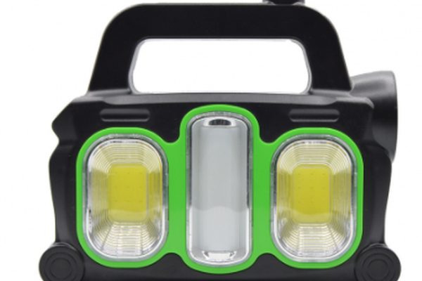 Lanterna de mana/Lampa HB6168 panou solar USB 10W