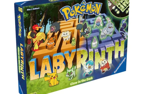 Labyrinth Pokemon Ravensburger Glow in the Dark