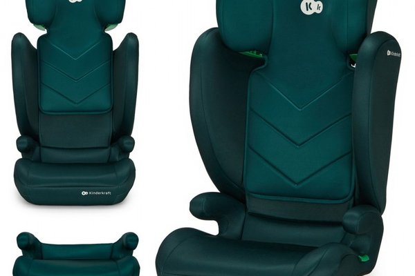 Scaun auto Kinderkraft I-Spark I-Size 100-150 cm green
