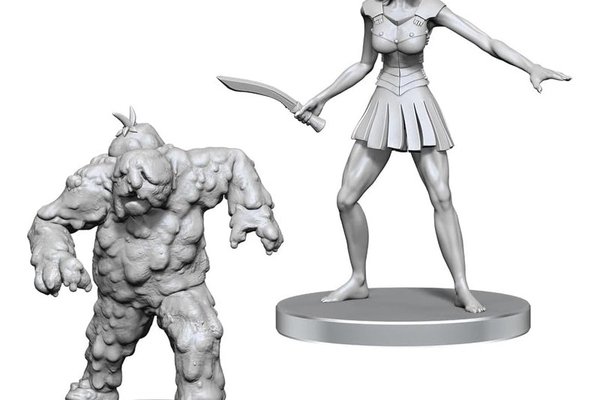 Miniaturi Pathfinder Battles Deep Cuts - Mudwretch si Buso