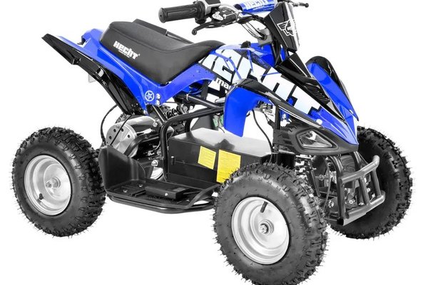 ATV electric pentru copii 4-9 ani, Kinder ECORaptor, 1000W 36V, culoare albastru