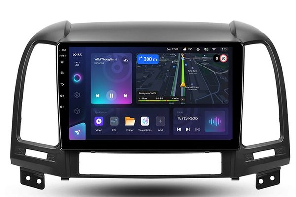 Navigatie Auto Teyes CC3L Hyundai Santa Fe 2 2007-2012 4+32GB 9" IPS Octa-core 1.6Ghz Android 4G Bluetooth 5.1 DSP