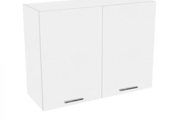 Corp suspendat 80 YANA, 2 usi, corp alb, fronturi alb, 80x30x60 cm