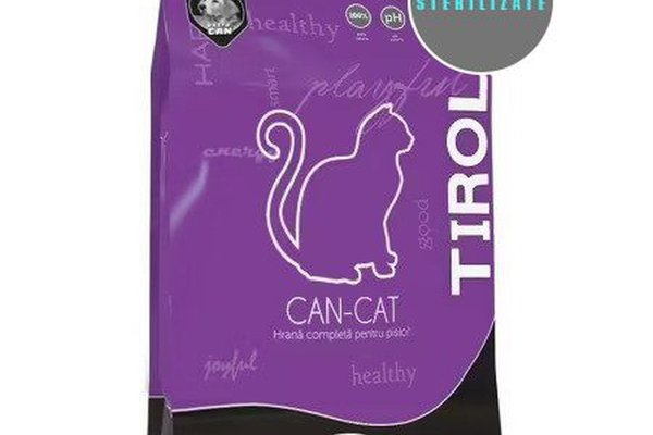 Extru Can Tirol Can-Cat Sterilizate, Pui, 10 kg