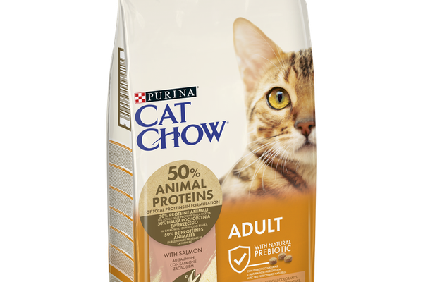 PURINA CAT CHOW Adult cu somon, hrana pentru pisici, 15 kg