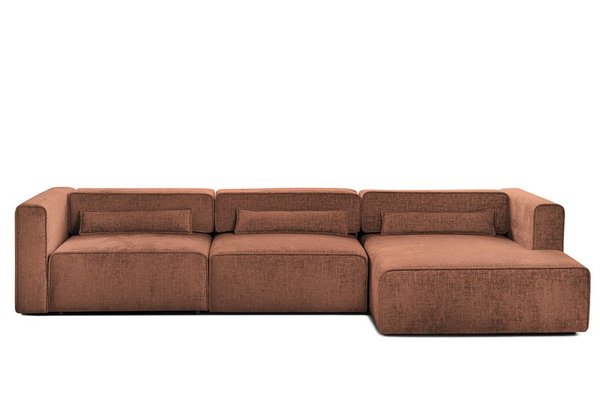 Colțar Extensibil 5 locuri ZANETTO, cu ladă de depozitare, 340x157x70 cm