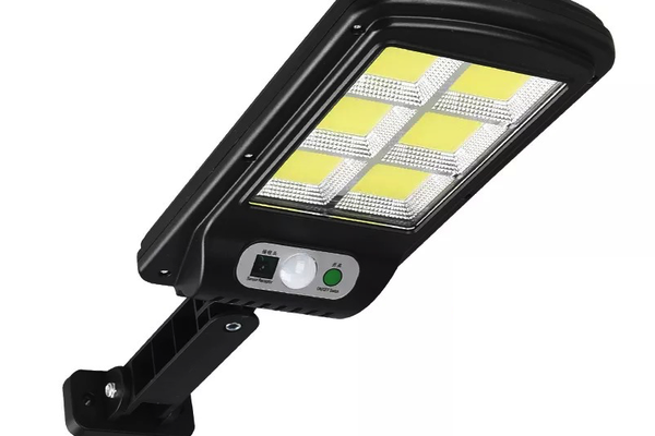 Mini Proiector JY 150 LED COB 6 CASSETE cu panou solar senzor de miscare si lumina