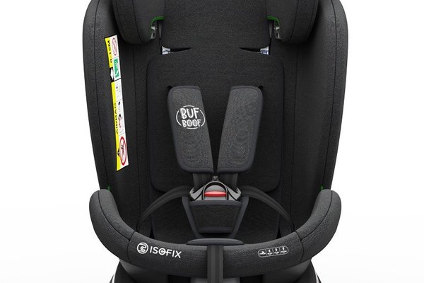 Scaun auto Tweety Plus Deluxe Buf Boof i-size rotativ 360 cu isofix 40-150 cm blackjeans