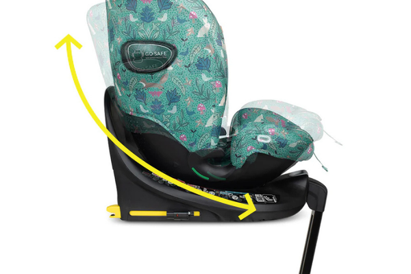 Scaun auto Cosatto All in All Extra Masquerade 40-150 cm I-Size, Testare ADAC, Isofix, SIPS, Rotatie 360, Tetiera reglabila