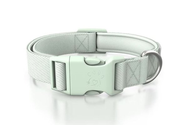 Zgarda Quick Release din policoton ultra-usoara Doctor Totolici, culoare Pastel Green, marimea M