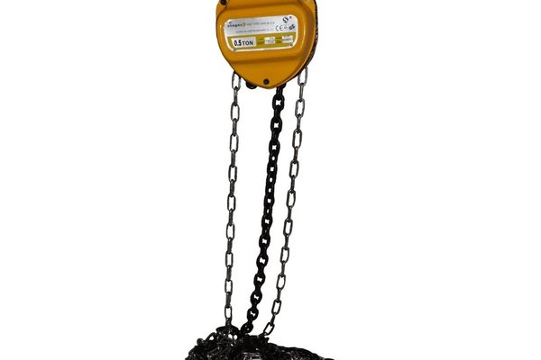 Palan macara manuala 0.5T/3m, lant 6mm Stager HS-C-