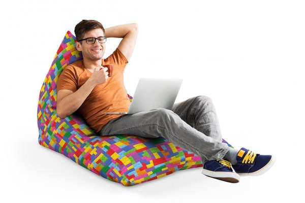 Fotoliu Puf Updecoreg Lounge Lego Tetris