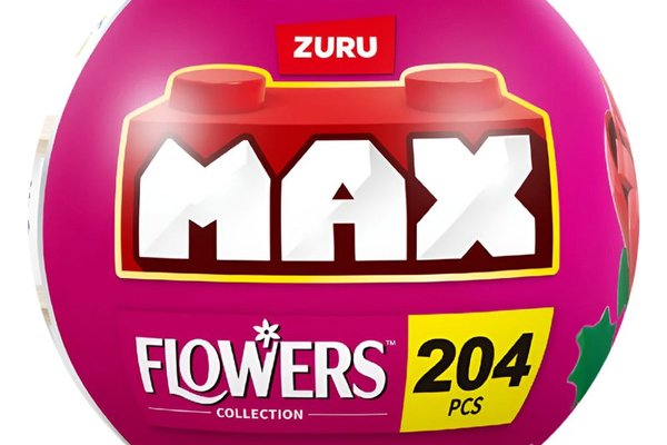 Mini Figurina Zuru Max - Set de constructie, Flori de gradina, diverse modele