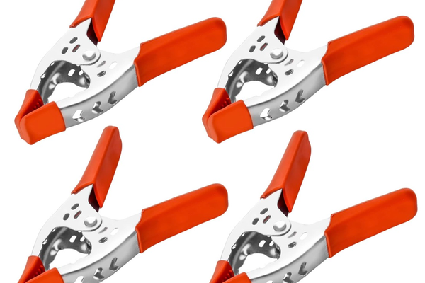 Set 4 Cleme 6 inci din Metal Deschidere 2.5 inci