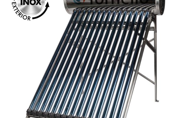 Panou solar presurizat compact FORNELLO SPP-470-H58/1800-15-c cu 15 tuburi vidate si boiler din inox de 135 litri 