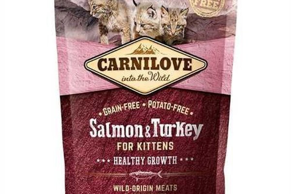 Carnilove Salmon and Turkey for Kittens-Healthy Growth, 400 g
