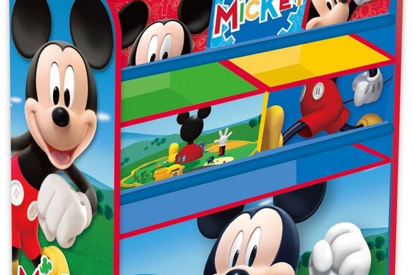 Organizator jucarii cu cadru din lemn Mickey Mouse Clubhouse