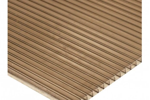 Policarbonat bronze medium UV  4 mm  2.1 x 6 m