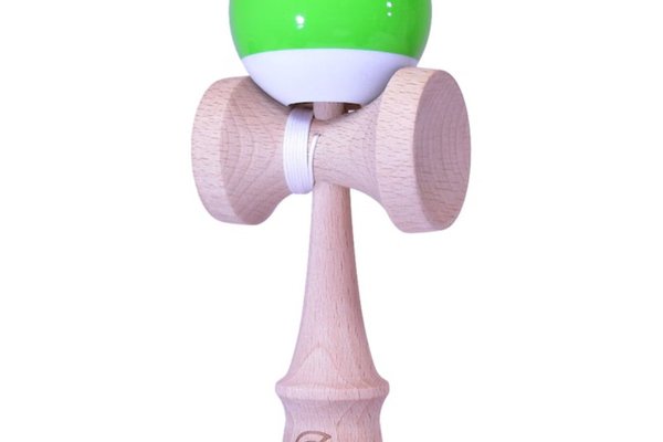 Kendama Super Sticky Paint, Big Cups - Verde