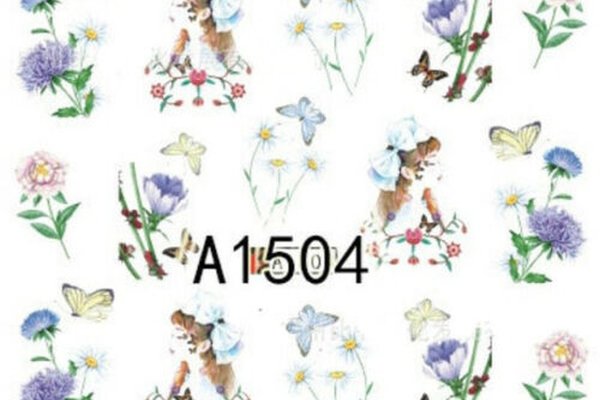 Tatuaj decor unghii A1504 - A1501
