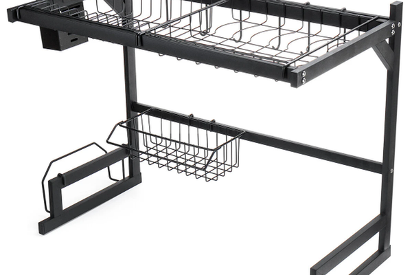 Organizator pentru uscat vasele reglabil 85cm